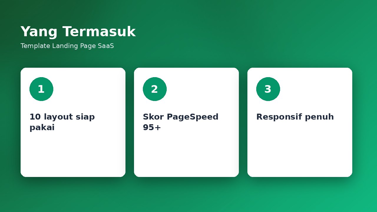 Template Landing Page SaaS