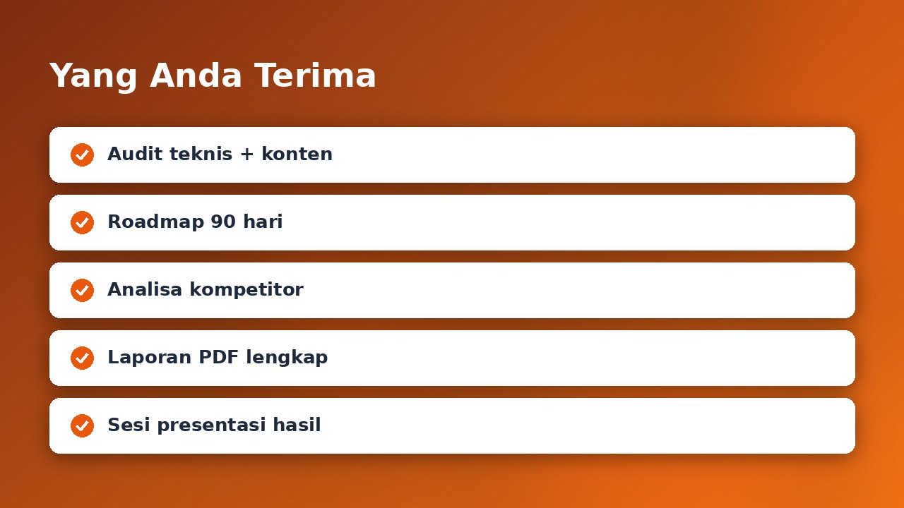 Jasa Audit SEO Website