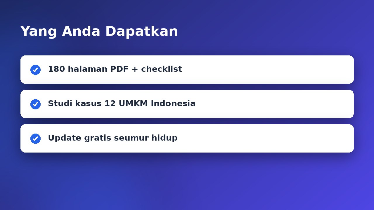 Panduan UMKM Go Digital