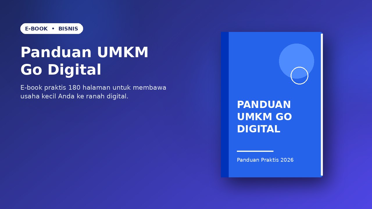 Panduan UMKM Go Digital