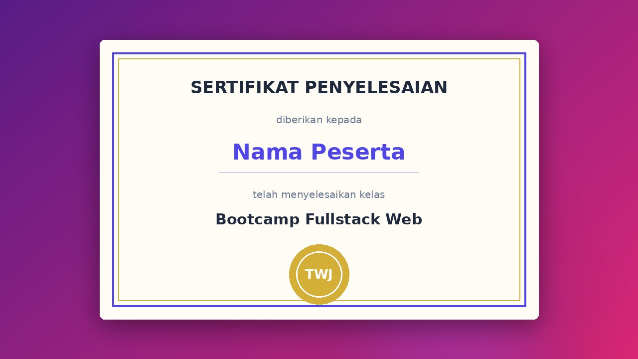 Bootcamp Fullstack Web — 3