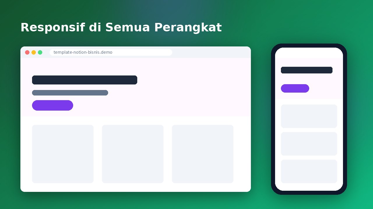 Template Notion Manajemen Bisnis