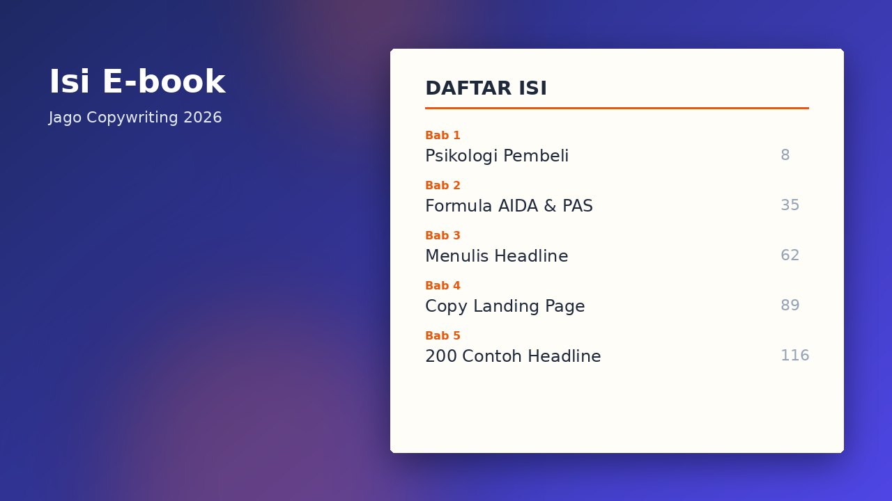 Jago Copywriting 2026