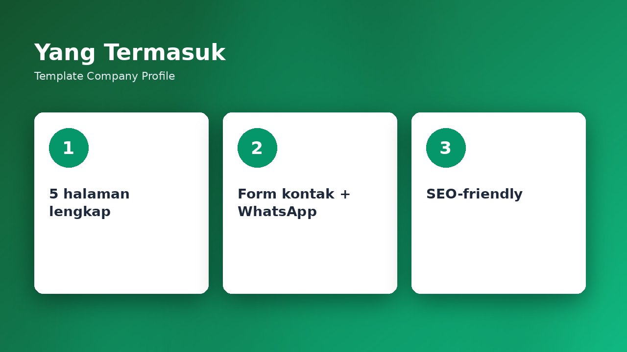 Template Company Profile